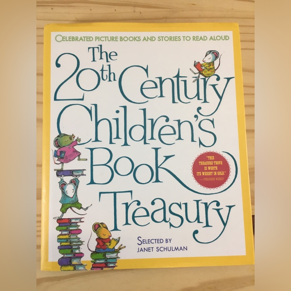 The 20th Century Children's Book Treasury - Yellow/Cream Cover